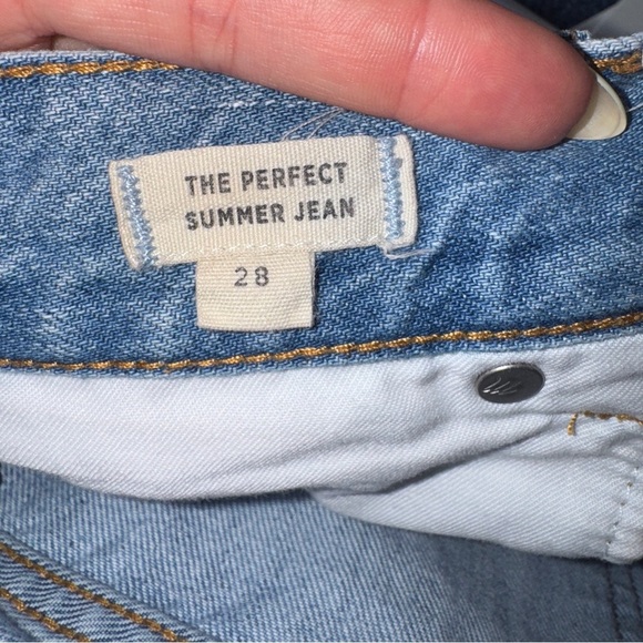 Madewell The Perfect Summer Jean in Fitzgerald Wash Size 28 - Picture 5 of 6